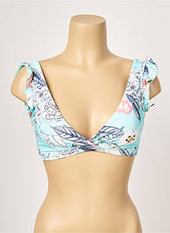 Haut de maillot de bain haut soutien-gorge moulé haut soutien-gorge moulé bleu SEAFOLLY femme