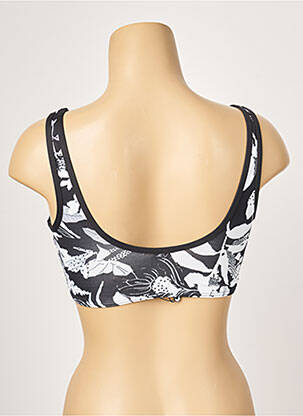 Haut de maillot de bain haut soutien-gorge moulé haut soutien-gorge moulé noir MOONTIDE femme