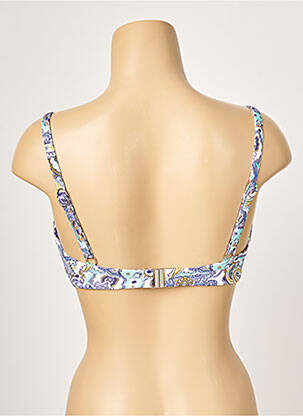 Haut de maillot de bain haut soutien-gorge emboitant haut soutien-gorge emboitant bleu SEAFOLLY femme