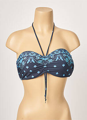 Haut de maillot de bain haut soutien-gorge moulé haut soutien-gorge moulé bleu SEAFOLLY femme