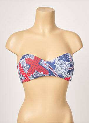Haut de maillot de bain haut bandeau haut bandeau bleu SEAFOLLY femme