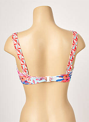 Haut de maillot de bain haut soutien-gorge moulé haut soutien-gorge moulé bleu PIHA femme