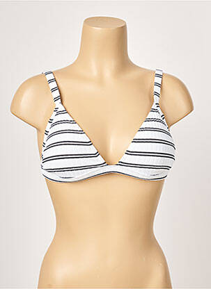Haut de maillot de bain haut soutien-gorge moulé haut soutien-gorge moulé blanc SEAFOLLY femme