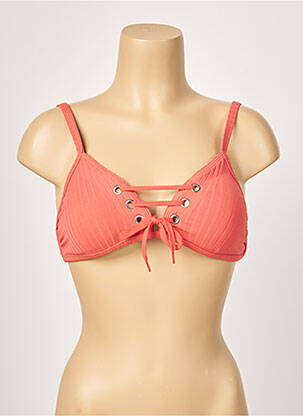 Haut de maillot de bain haut soutien-gorge moulé haut soutien-gorge moulé orange SEAFOLLY femme