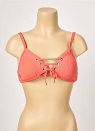 Haut de maillot de bain haut soutien-gorge moulé haut soutien-gorge moulé orange SEAFOLLY femme