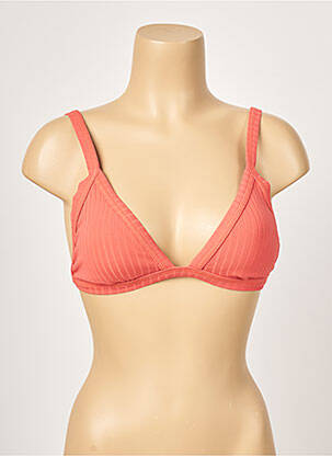 Haut de maillot de bain haut soutien-gorge moulé haut soutien-gorge moulé orange SEAFOLLY femme