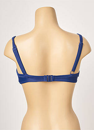Haut de maillot de bain haut soutien-gorge emboitant haut soutien-gorge emboitant bleu YSABEL MORA femme