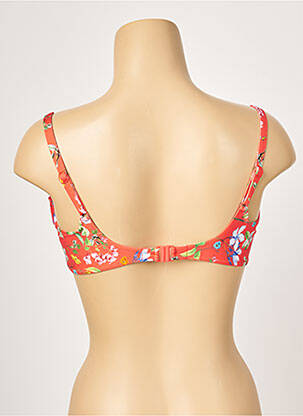 Haut de maillot de bain haut soutien-gorge emboitant haut soutien-gorge emboitant rouge TESSY femme