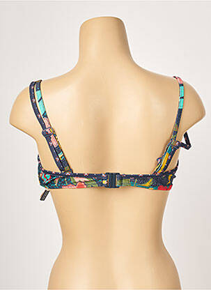 Haut de maillot de bain haut soutien-gorge emboitant haut soutien-gorge emboitant bleu YSABEL MORA femme