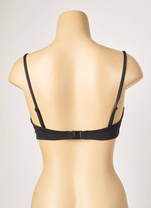Haut de maillot de bain haut soutien-gorge moulé haut soutien-gorge moulé noir CHERRY BEACH femme