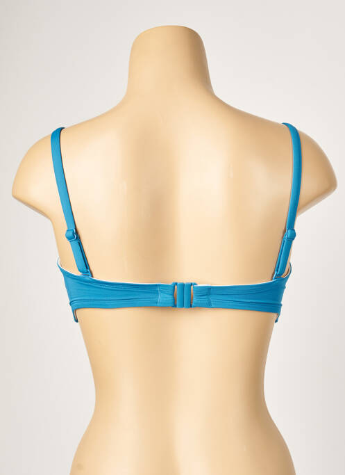 Haut de maillot de bain haut soutien-gorge moulé haut soutien-gorge moulé bleu CHERRY BEACH femme