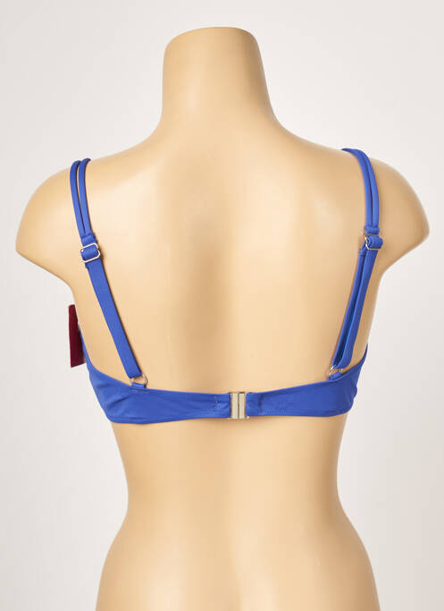 Haut de maillot de bain bleu BORABORA pour femme