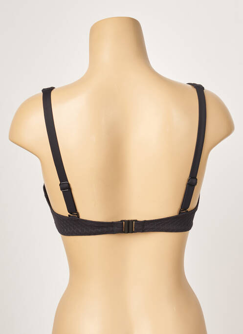 Haut de maillot de bain noir CHERRY BEACH pour femme