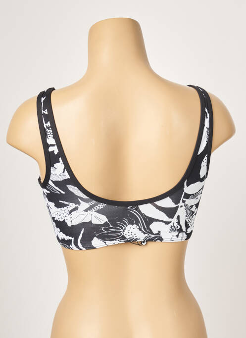 Haut de maillot de bain noir MOONTIDE pour femme