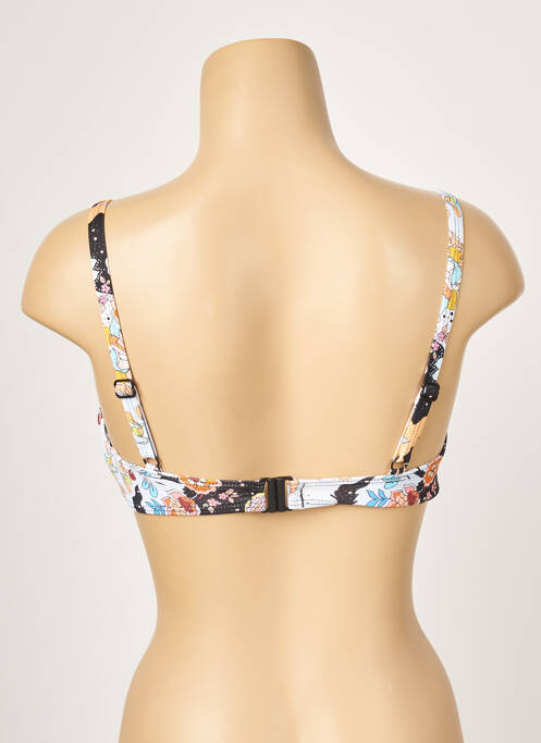 Haut de maillot de bain noir PIHA pour femme