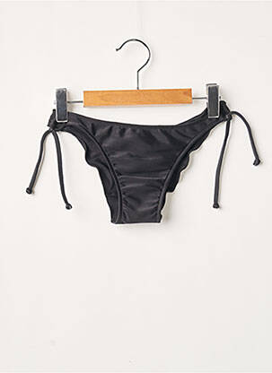 Bas de maillot de bain micro fibres bikini noir RIO DE SOL femme