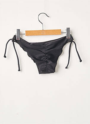 Bas de maillot de bain micro fibres bikini noir RIO DE SOL femme