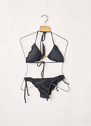 Maillot de bain 2 pièces stretch haut soutien-gorge moulé noir RIO DE SOL femme