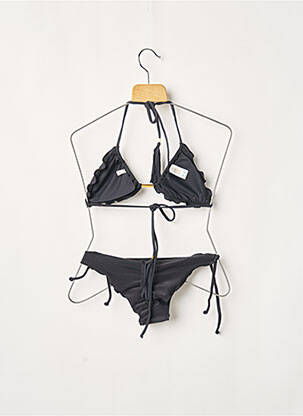 Maillot de bain 2 pièces stretch haut soutien-gorge moulé noir RIO DE SOL femme