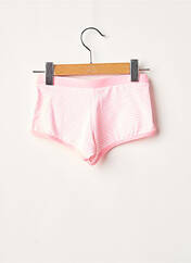 Bas de maillot de bain rose BORABORA pour fille seconde vue