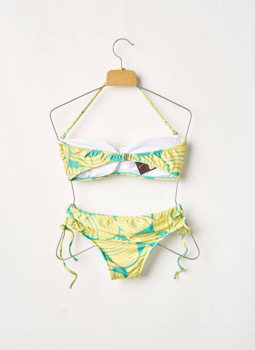 Maillot de bain 2 pièces jaune RIO DE SOL pour femme