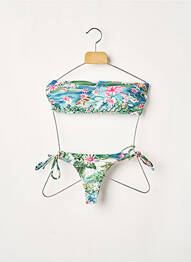 Maillot de bain 2 pièces stretch haut soutien-gorge moulé vert RIO DE SOL femme