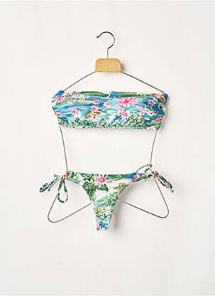Maillot de bain 2 pièces stretch haut soutien-gorge moulé vert RIO DE SOL femme