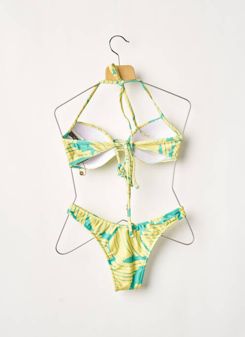 Maillot de bain 2 pièces jaune RIO DE SOL pour femme
