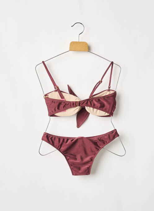 Maillot de bain 2 pièces marron RIO DE SOL pour femme