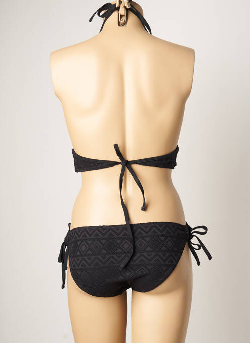 Maillot de bain 2 pièces noir DAG ADOM pour femme