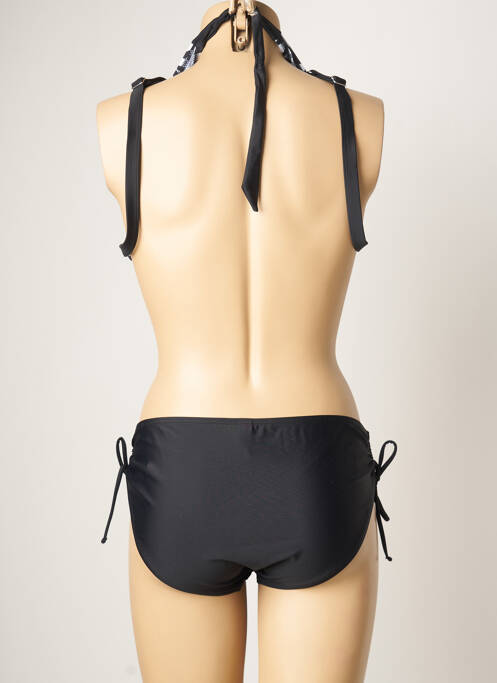 Maillot de bain 2 pièces noir DAG ADOM pour femme