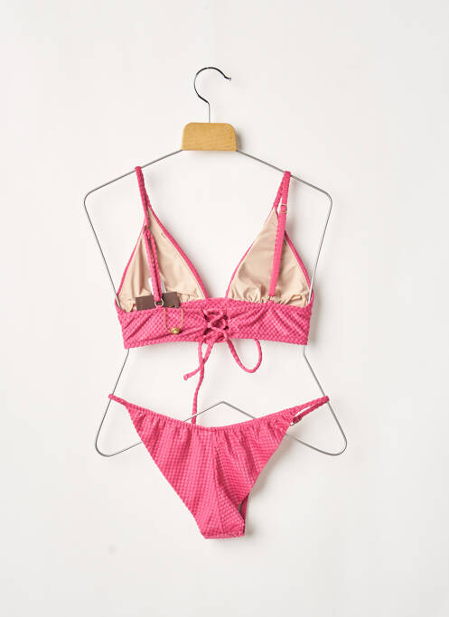 Maillot de bain 2 pièces rose RIO DE SOL pour femme