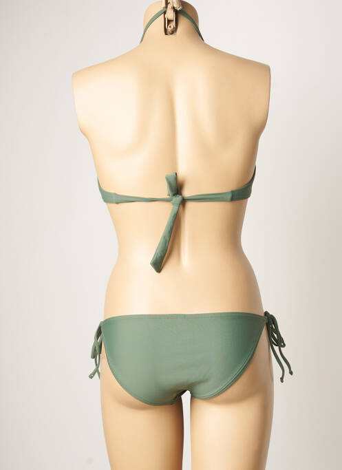 Maillot de bain 2 pièces vert DAG ADOM pour femme