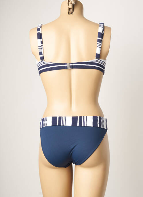 Maillot de bain 2 pièces bleu SUN PLAYA pour femme