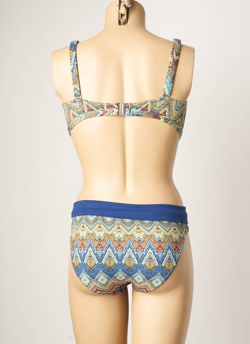 Maillot de bain 2 pièces bleu SUN PLAYA pour femme