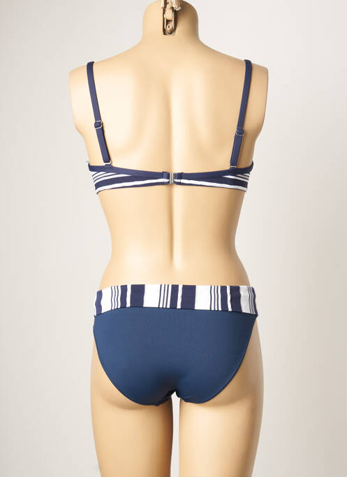 Maillot de bain 2 pièces bleu SUN PLAYA pour femme