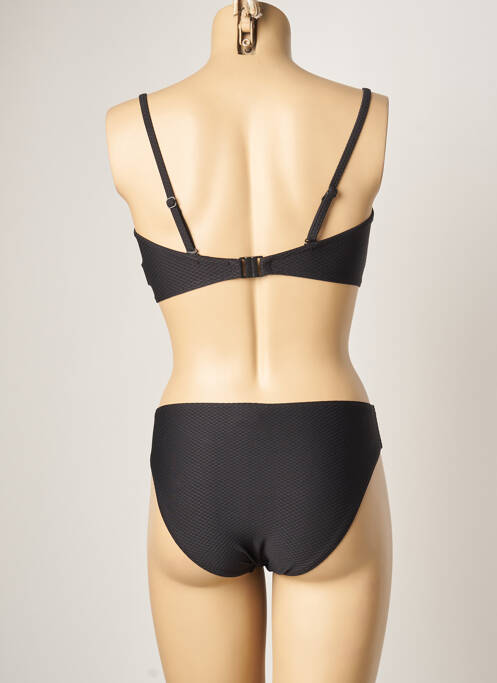 Maillot de bain 2 pièces noir LAGON BLEU pour femme