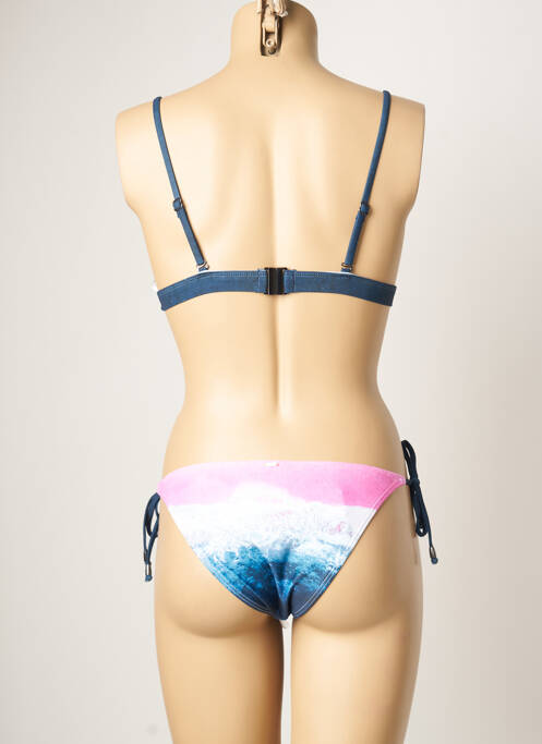 Maillot de bain 2 pièces rose PIHA pour femme