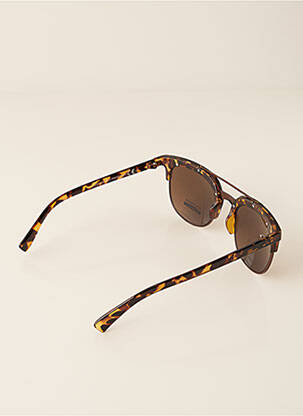 Lunettes de soleil imprimé fantaisie marron CITY VISION EYEWEAR femme