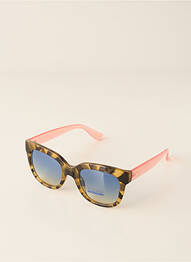Lunettes de soleil imprimé fantaisie rose CITY VISION EYEWEAR femme