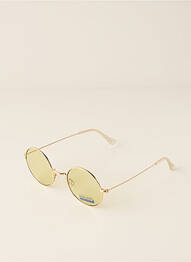 Lunettes de soleil jaune CITY VISION EYEWEAR femme