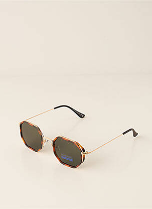 Lunettes de soleil imprimé fantaisie marron CITY VISION EYEWEAR femme