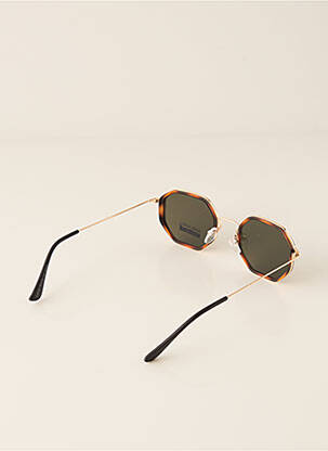 Lunettes de soleil imprimé fantaisie marron CITY VISION EYEWEAR femme