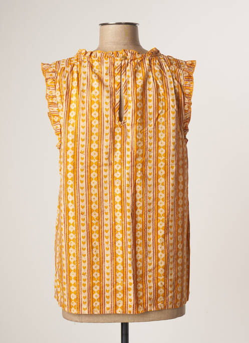Top orange MKT STUDIO pour femme