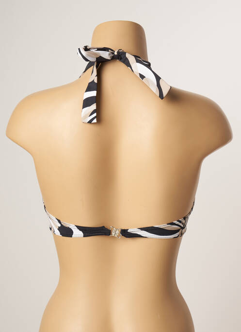 Haut de maillot de bain noir KIWI pour femme