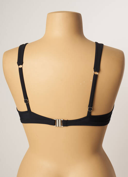 Haut de maillot de bain noir LIVIA pour femme