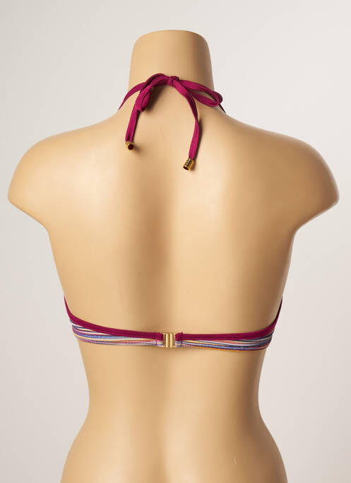 Haut de maillot de bain rose KIWI pour femme