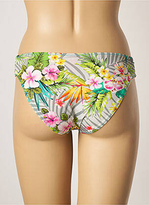 Bas de maillot de bain imprimé tie and dye culotte gris LOLITA ANGELS femme