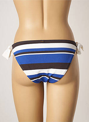 Bas de maillot de bain stretch bikini bleu BLUELOBSTER femme