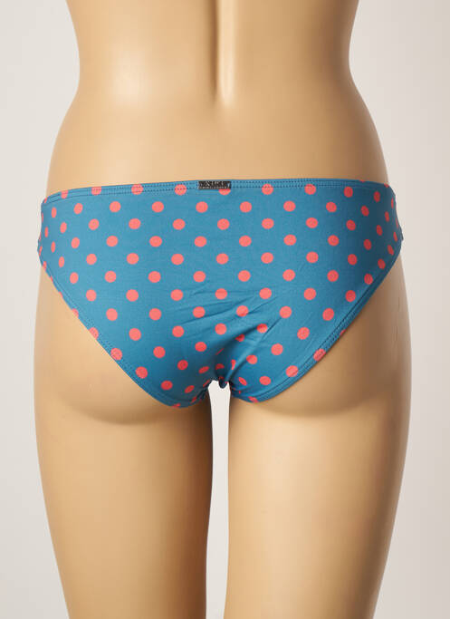 Bas de maillot de bain bleu KIWI pour femme